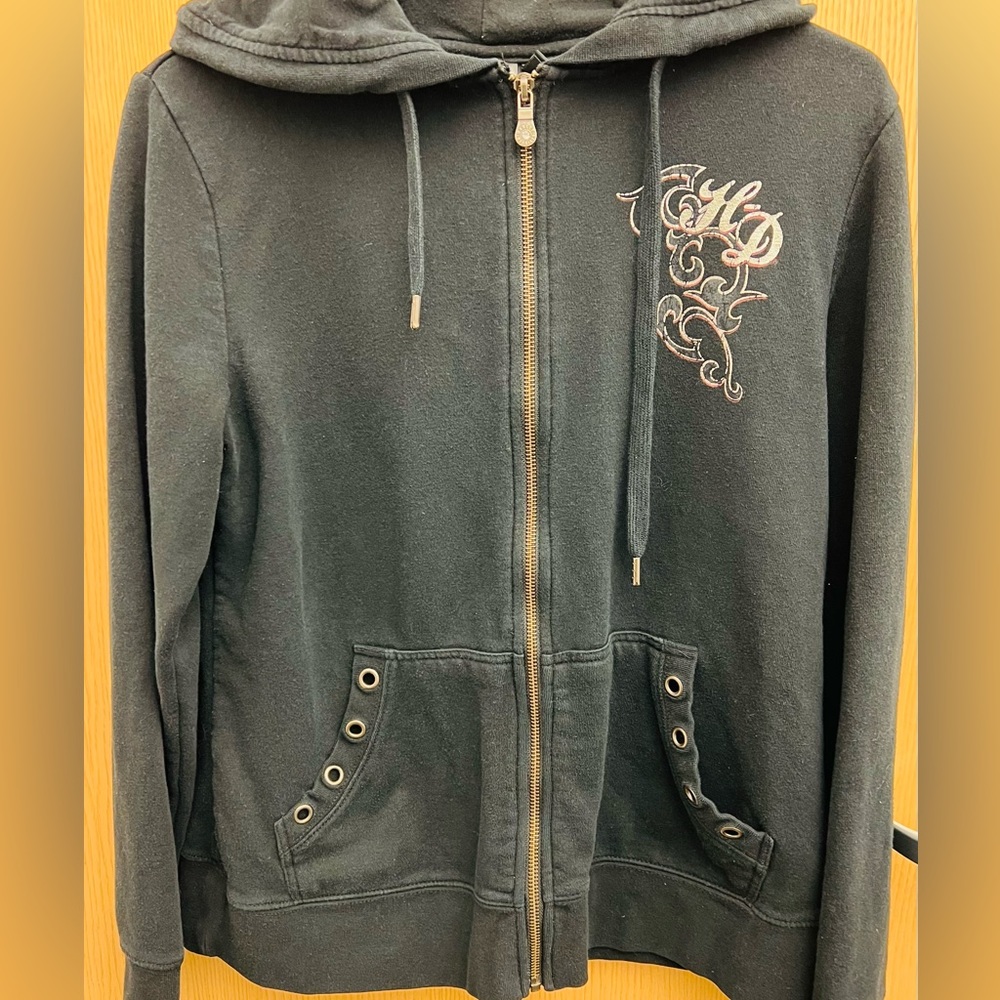 Harley-Davidson Studded Zip Up Hoodie